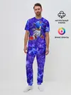 Мужская пижама с брюками / Sonic | Молнии