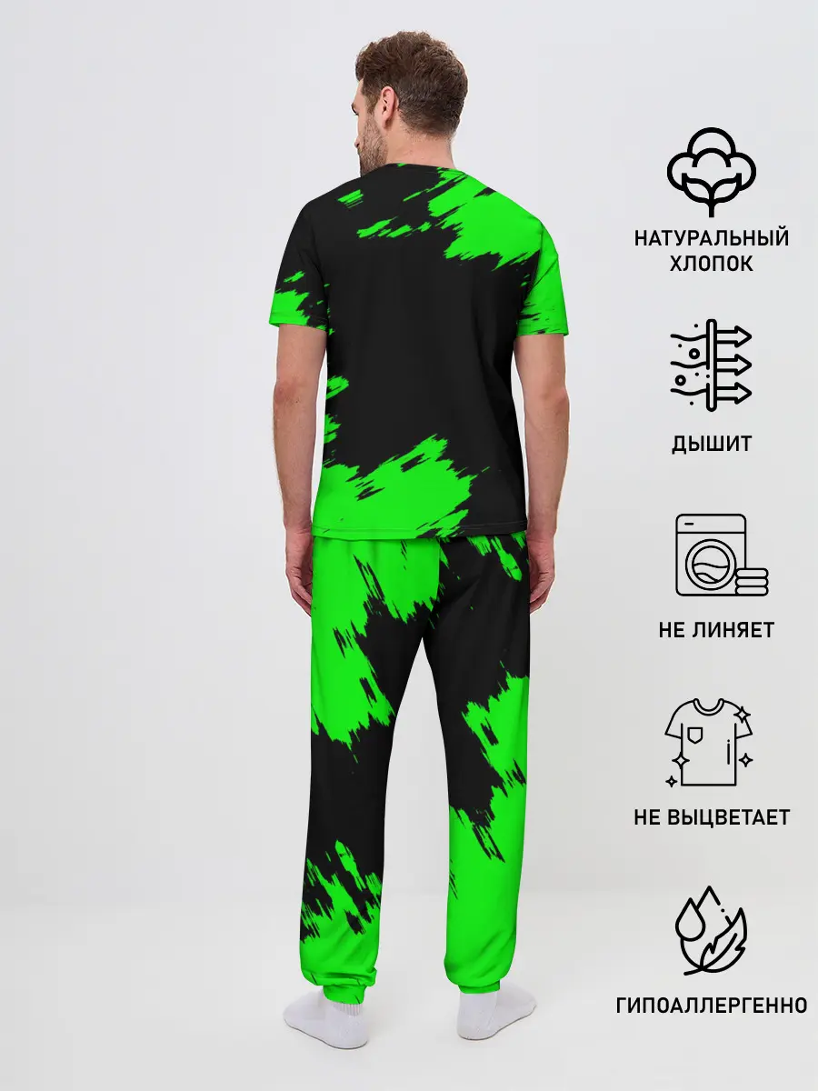 Мужская пижама с брюками / The AC/DC famely