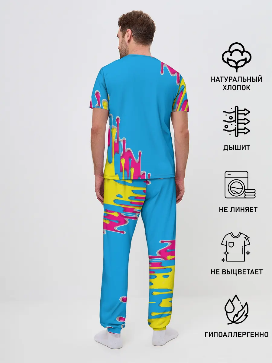 Мужская пижама с брюками / Sonic