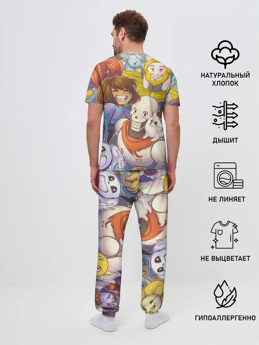 Мужская пижама с брюками / UNDERTALE