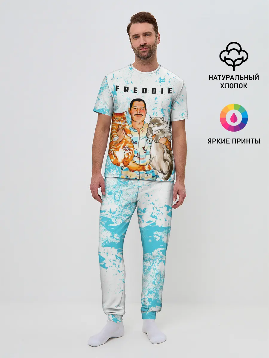 Мужская пижама с брюками / Queen