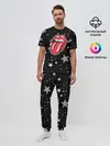 Мужская пижама с брюками / rolling stones star