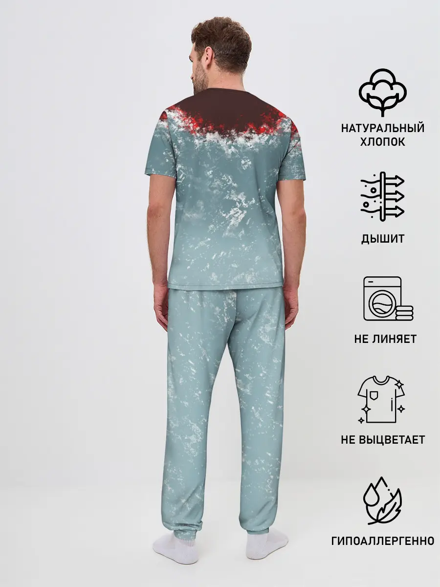 Мужская пижама с брюками / Deftones F*ck with me