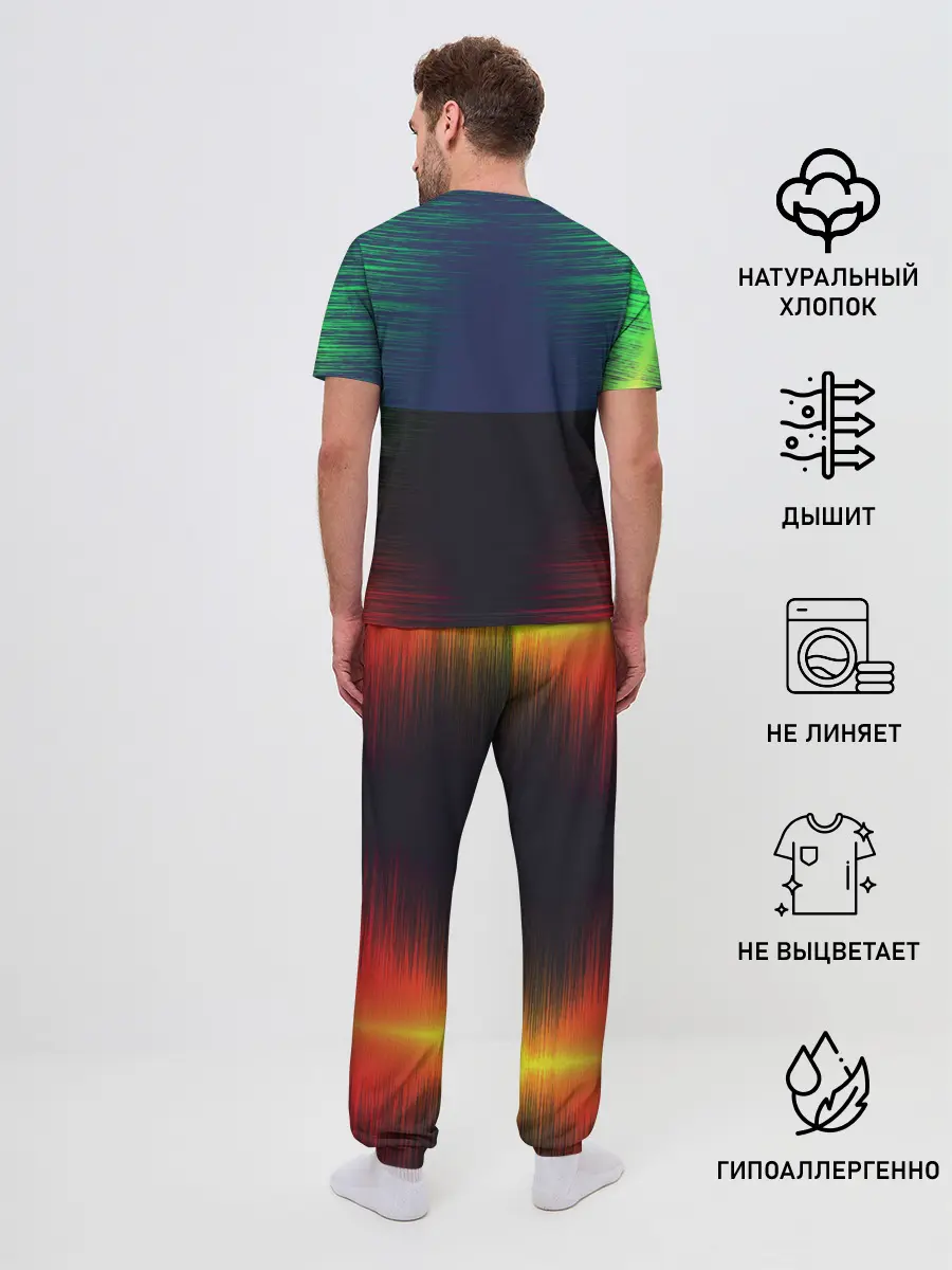 Мужская пижама с брюками / Pikachu