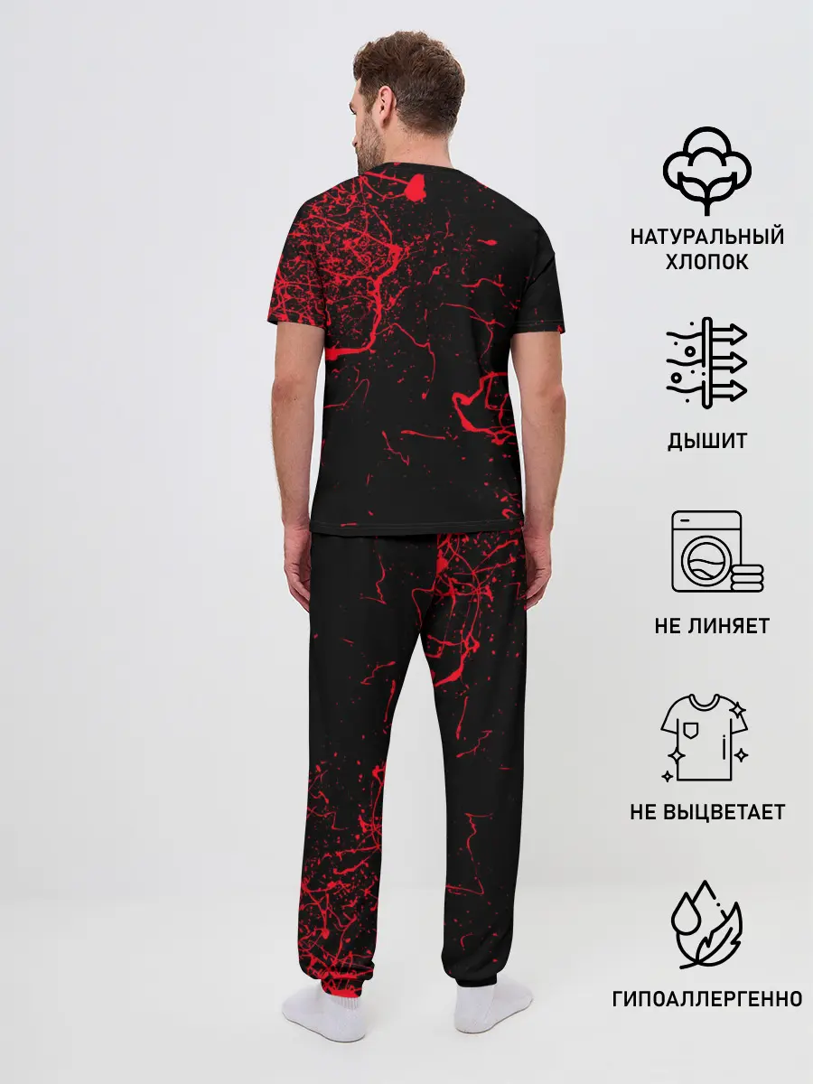 Мужская пижама с брюками / METALLICA | МЕТАЛЛИКА | МЕТАЛИКА