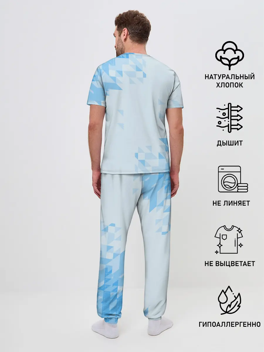 Мужская пижама с брюками / sonik