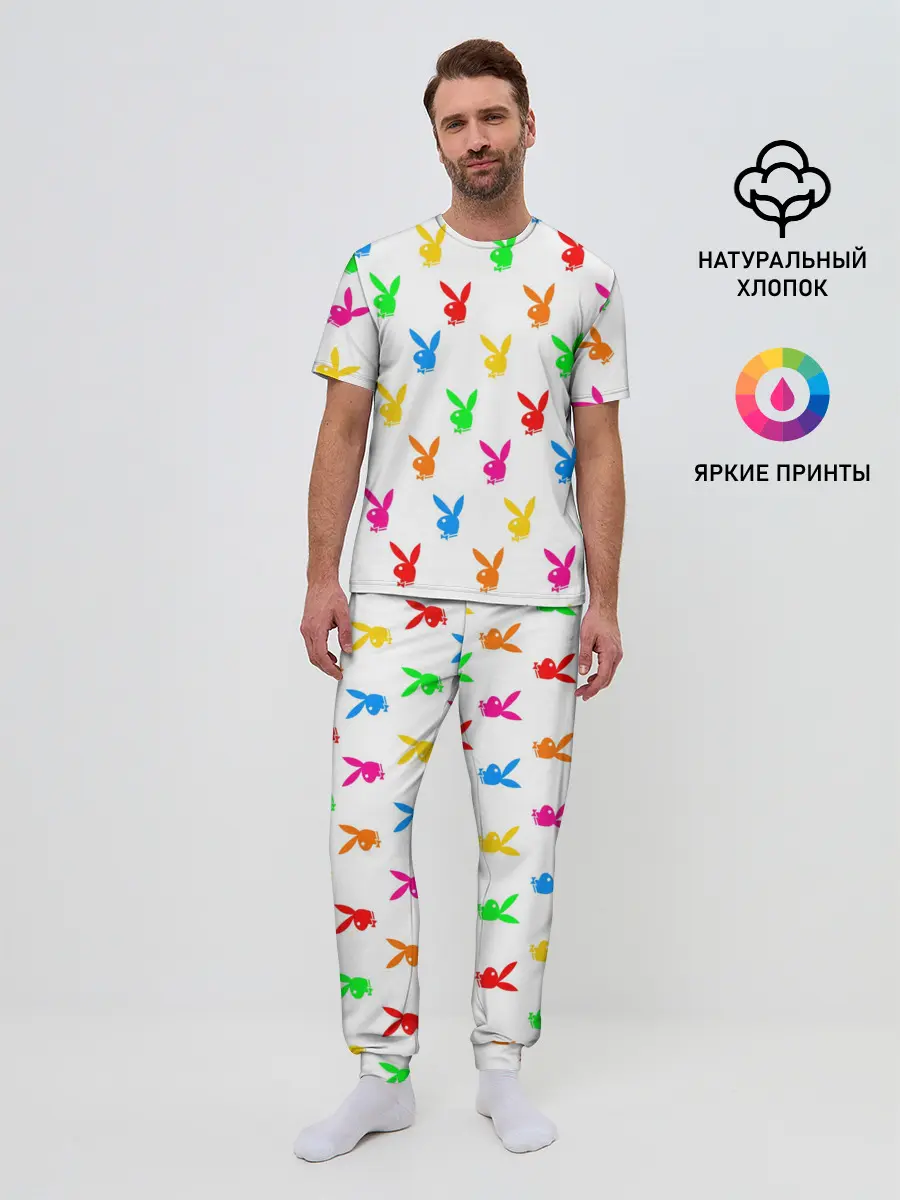 Мужская пижама с брюками / PLAYBOY | ПЛЕЙБОЙ