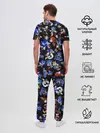 Мужская пижама с брюками / Sonic паттерн