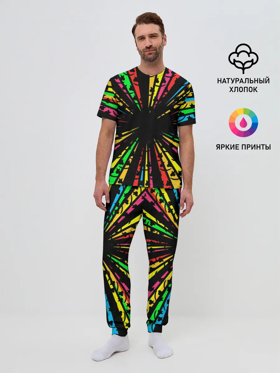 Мужская пижама с брюками / MARSMELLO