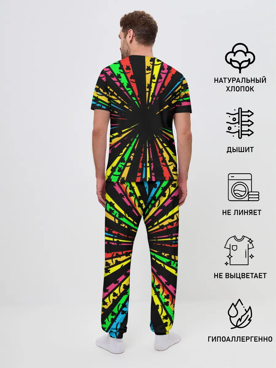Мужская пижама с брюками / MARSMELLO