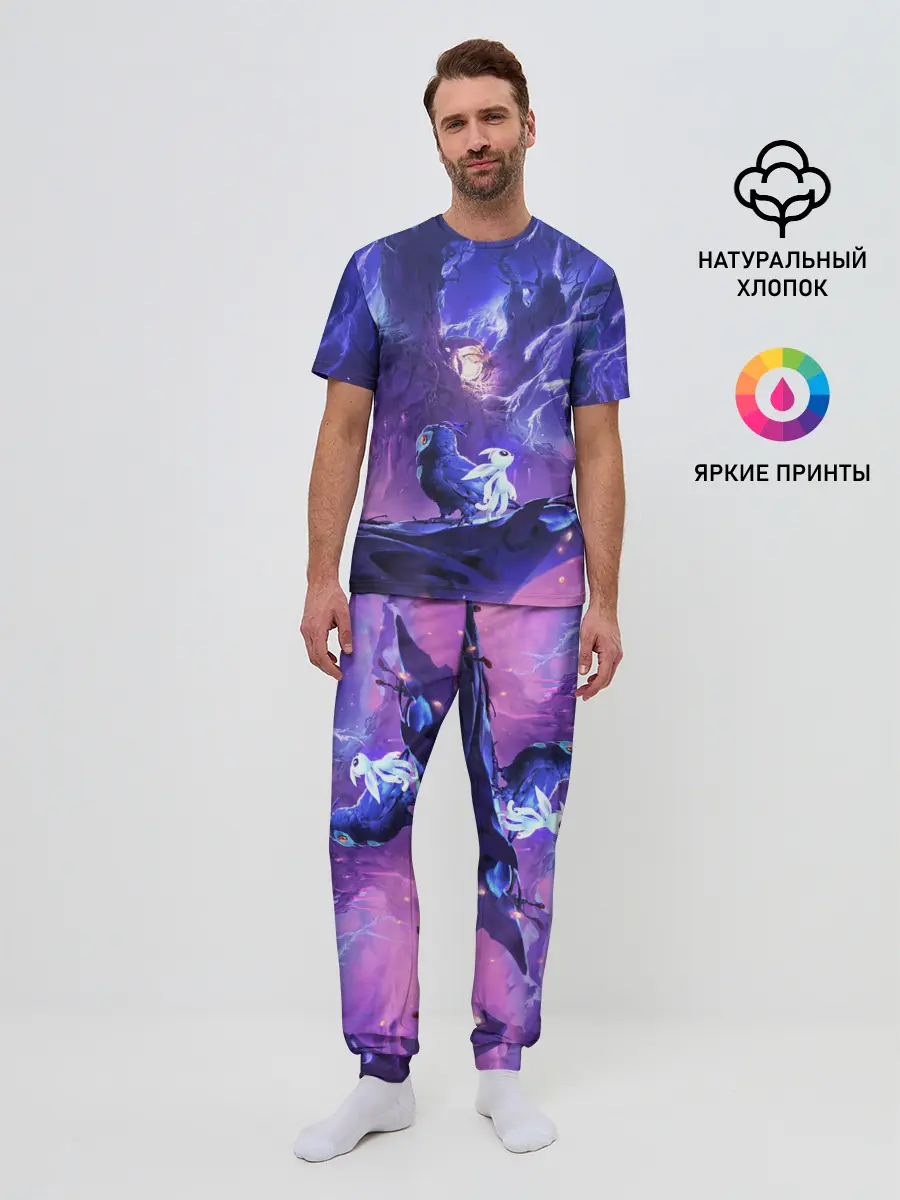 Мужская пижама с брюками / Ori and the Will of the Wisps