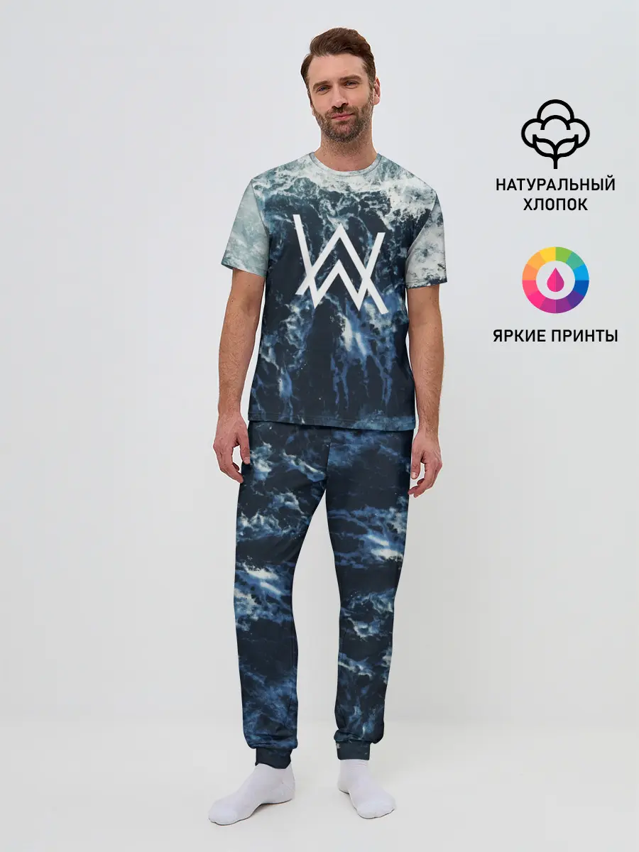Мужская пижама с брюками / Alan Walker