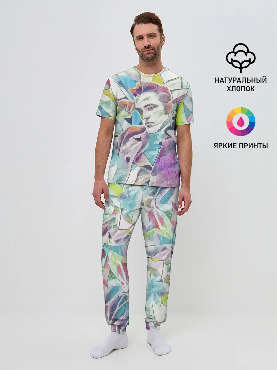 Мужская пижама с брюками / РОБЕРТ ПАТТИНСОН