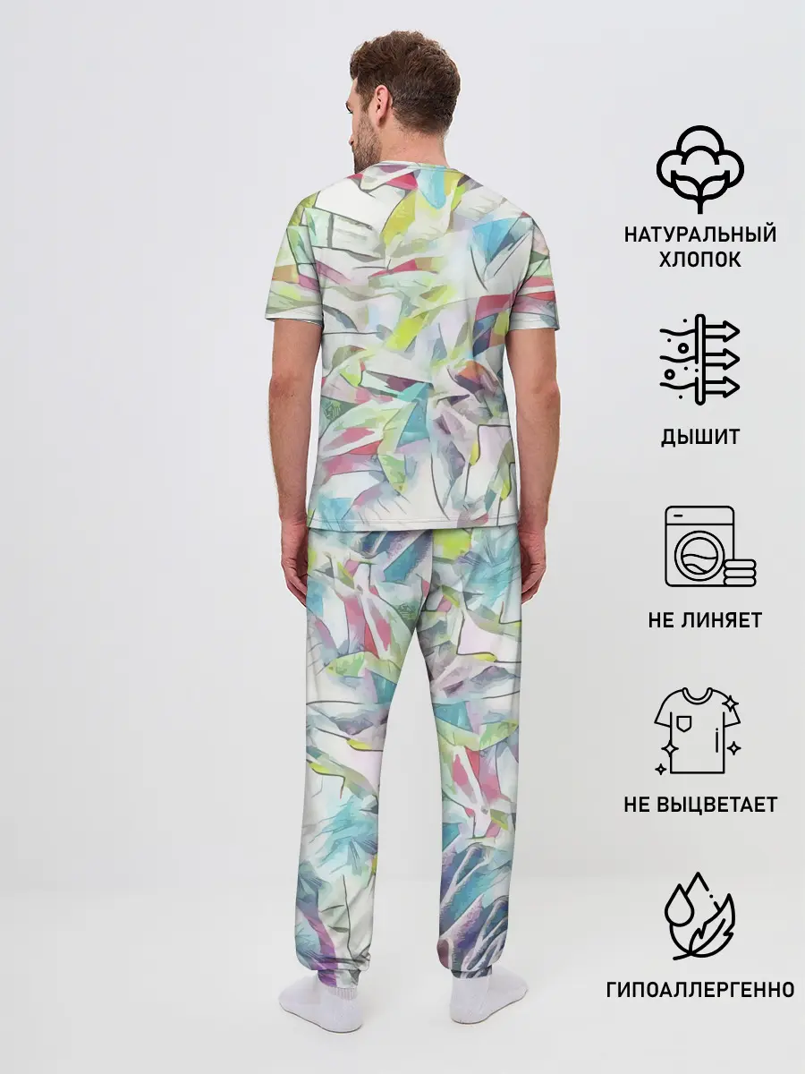 Мужская пижама с брюками / РОБЕРТ ПАТТИНСОН