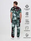 Мужская пижама с брюками / Коронавирус