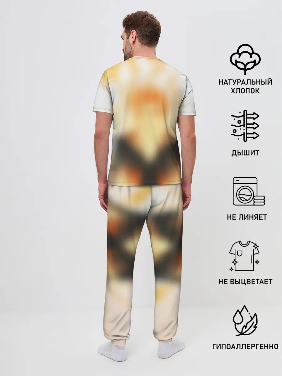 Мужская пижама с брюками / РЕГЕНЕРАЦИЯ КАЛАЛЬДИ
