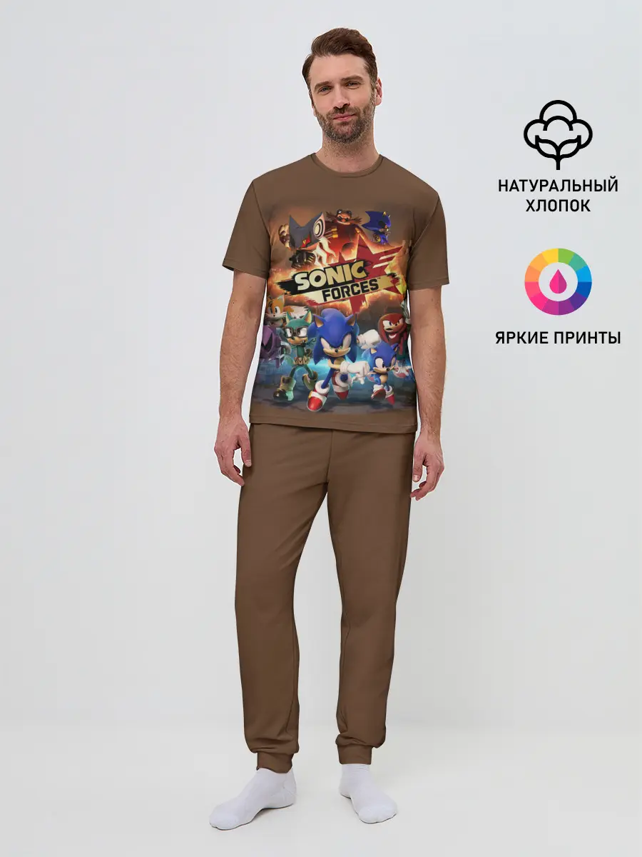 Мужская пижама с брюками / SONIC