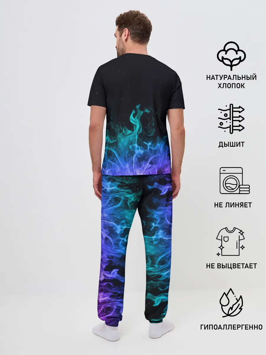 Мужская пижама с брюками / Marshmello Fortnite