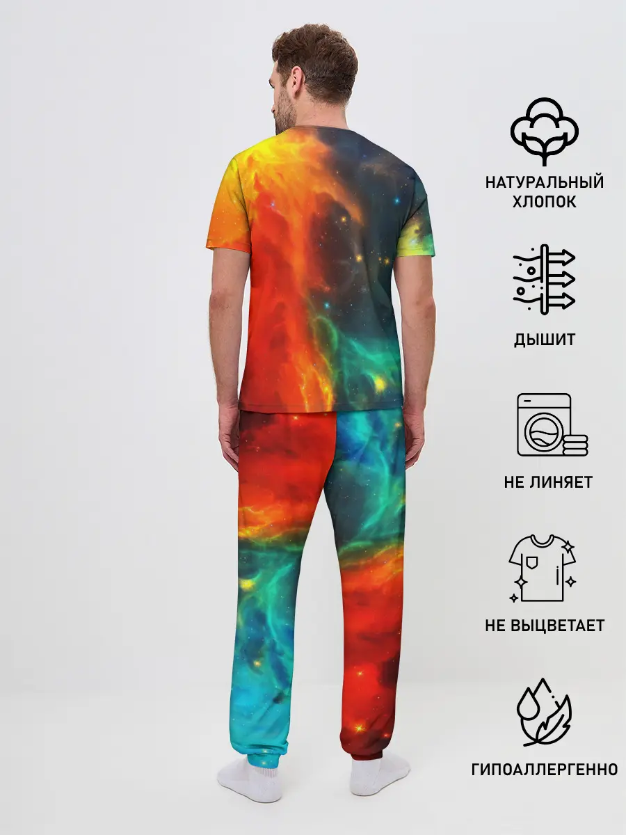 Мужская пижама с брюками / БИТВА КОСМОСА