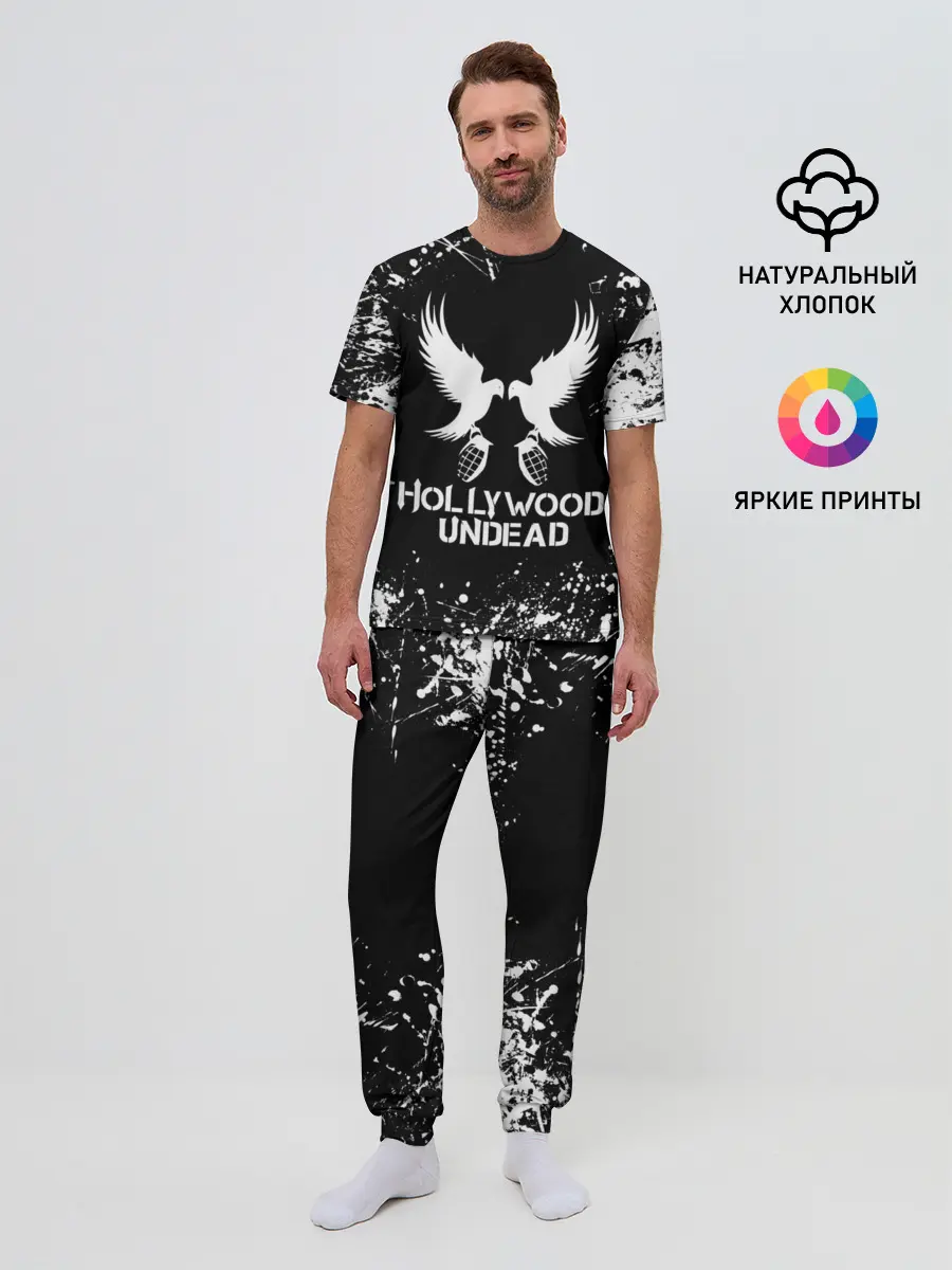 Мужская пижама с брюками / Hollywood Undead