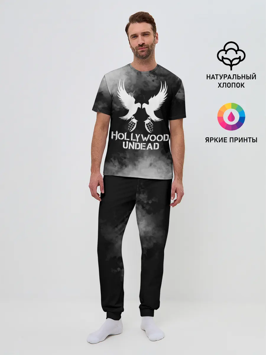 Мужская пижама с брюками / Hollywood Undead