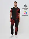 Мужская пижама с брюками / RED BLACK MILITARY CAMO | КРАСНЫЙ КАМУФЛЯЖ