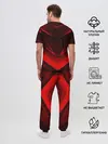 Мужская пижама с брюками / GEOMETRY STRIPES | КРАСНАЯ ГЕОМЕТРИЯ