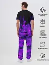 Мужская пижама с брюками / ФИОЛЕТОВЫЙ ОГОНЬ | PURPLE FIRE
