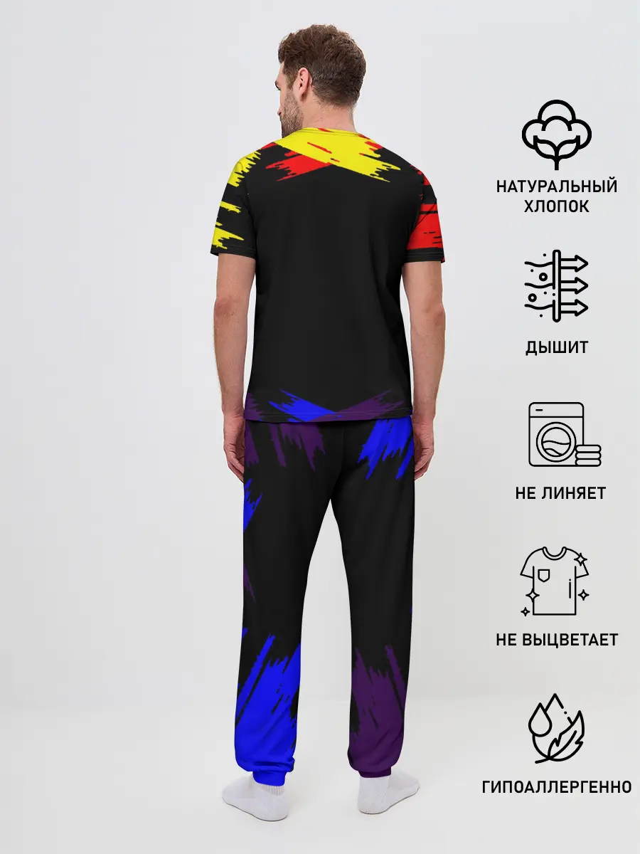 Мужская пижама с брюками / Супер Ниндзя Черепашки