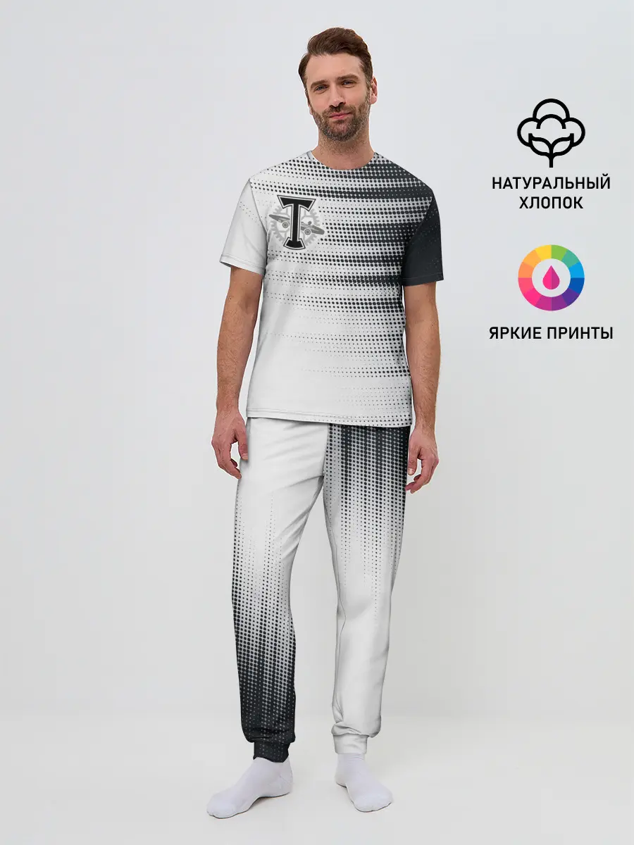 Мужская пижама с брюками / Торпедо