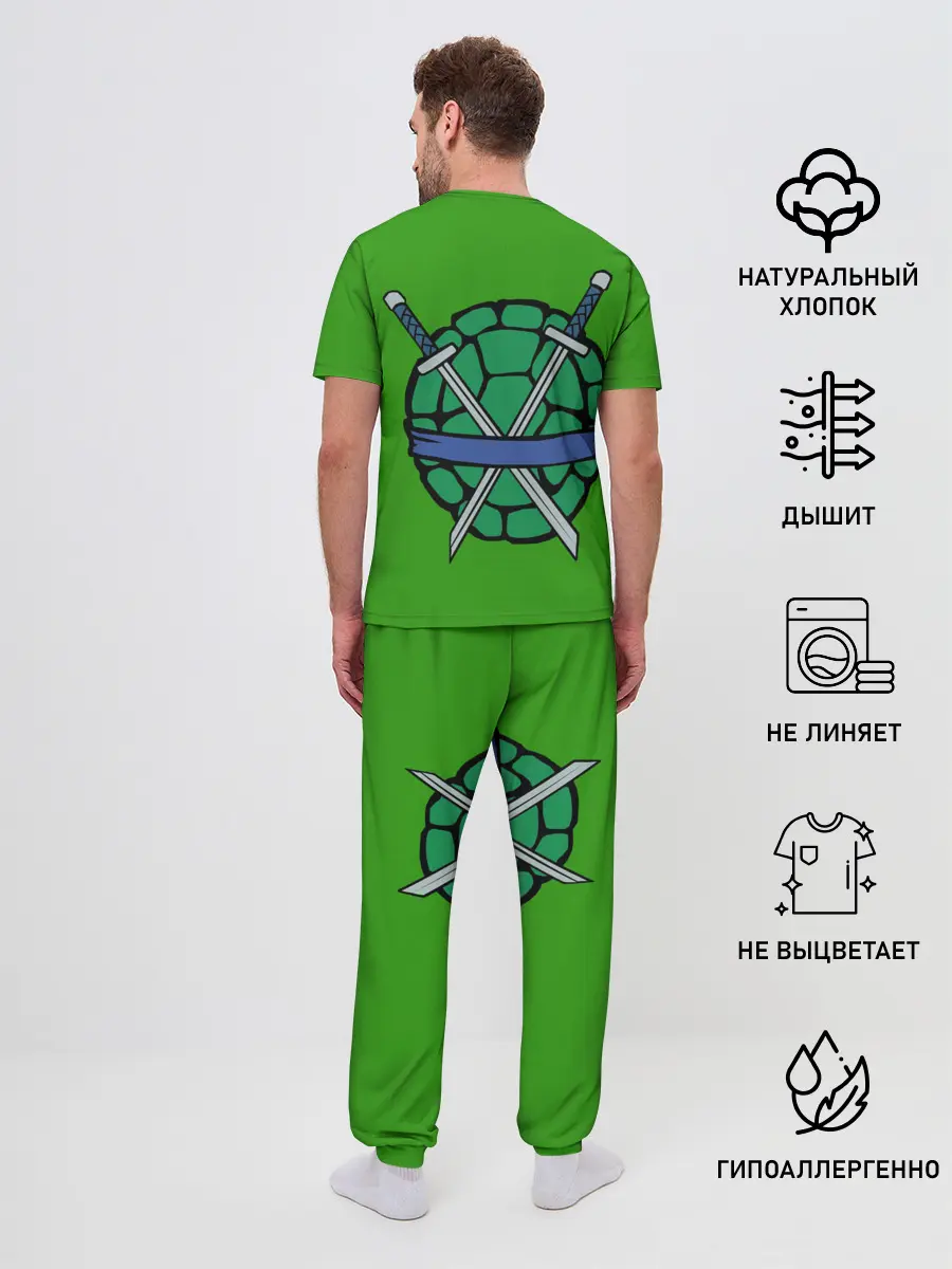 Мужская пижама с брюками / Черепашки-ниндзя