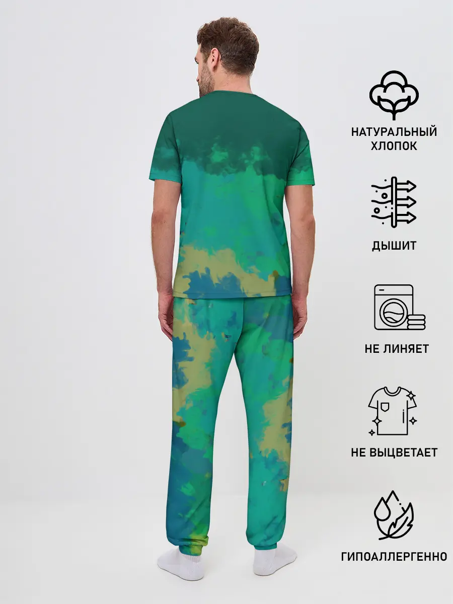 Мужская пижама с брюками / Черепашки ниндзя