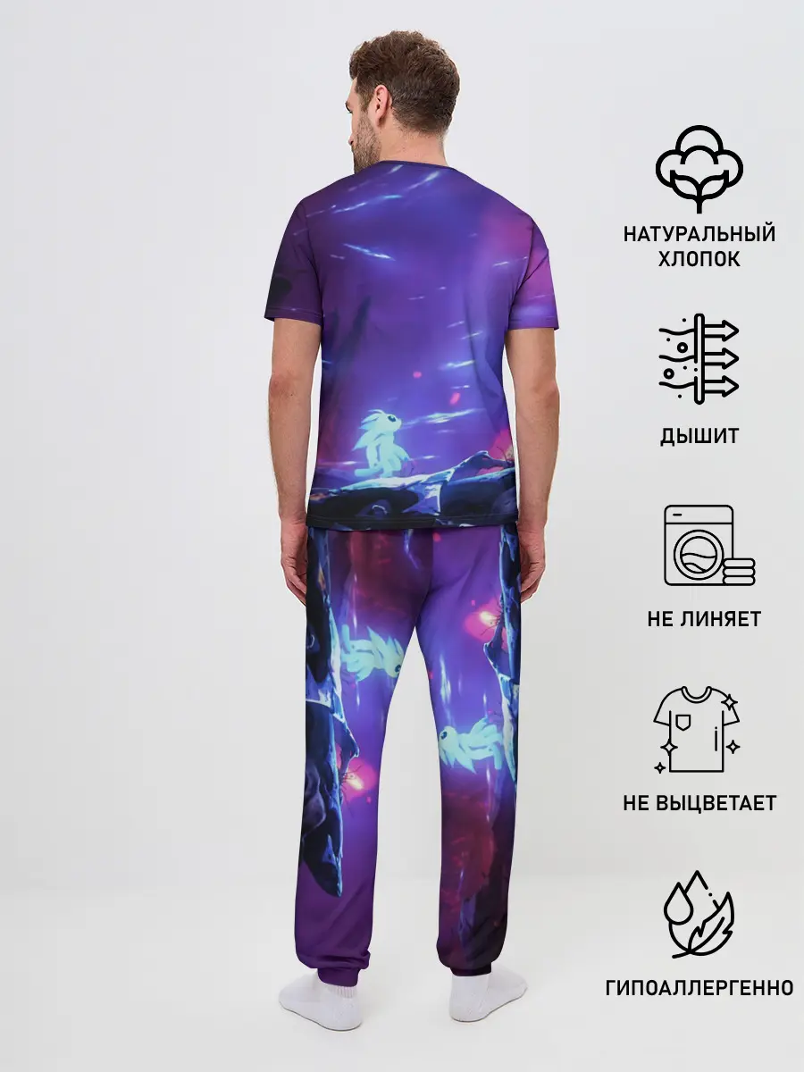 Мужская пижама с брюками / Ori and the Will of the Wisps
