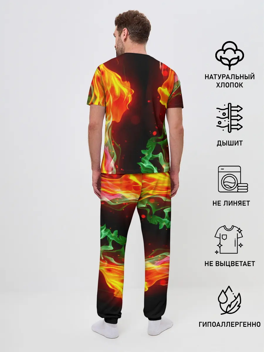 Мужская пижама с брюками / Marshmello