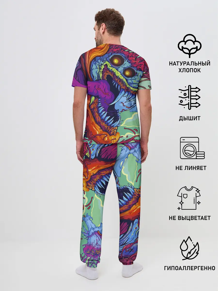 Мужская пижама с брюками / CS GO HYPERBEAST | КС ГО ХАЙПЕРБИСТ