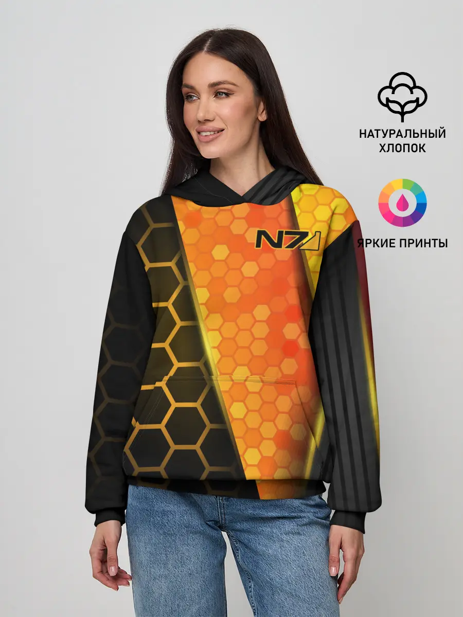 Женское худи / Mass Effect N7