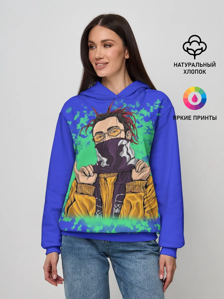 Женское худи / GONE.Fludd 3D