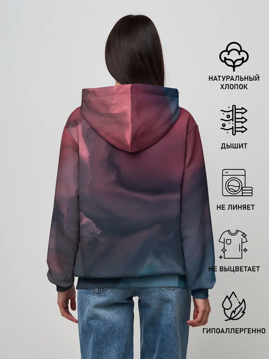 Женское худи / Танцующие коты