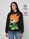 Женское худи / Cuphead - Кэгни Гвоздика