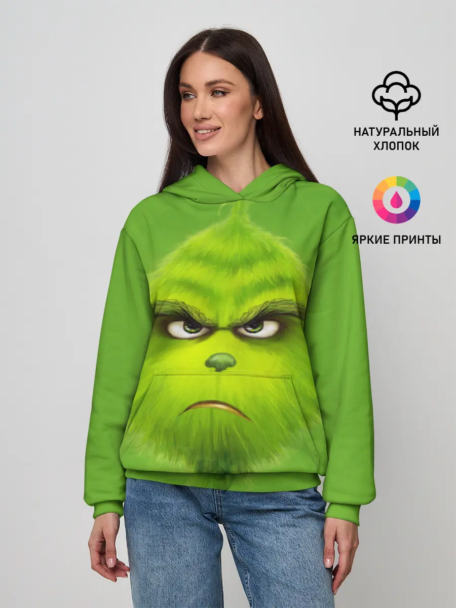 Женское худи / The Grinch