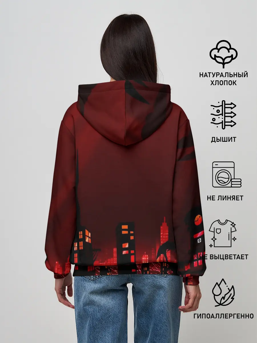 Женское худи / Отель Хазбин