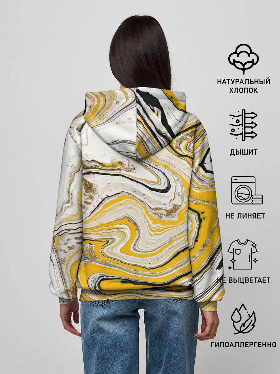 Женское худи / woman yelling at cat