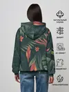 Женское худи / Тропический комуфляж