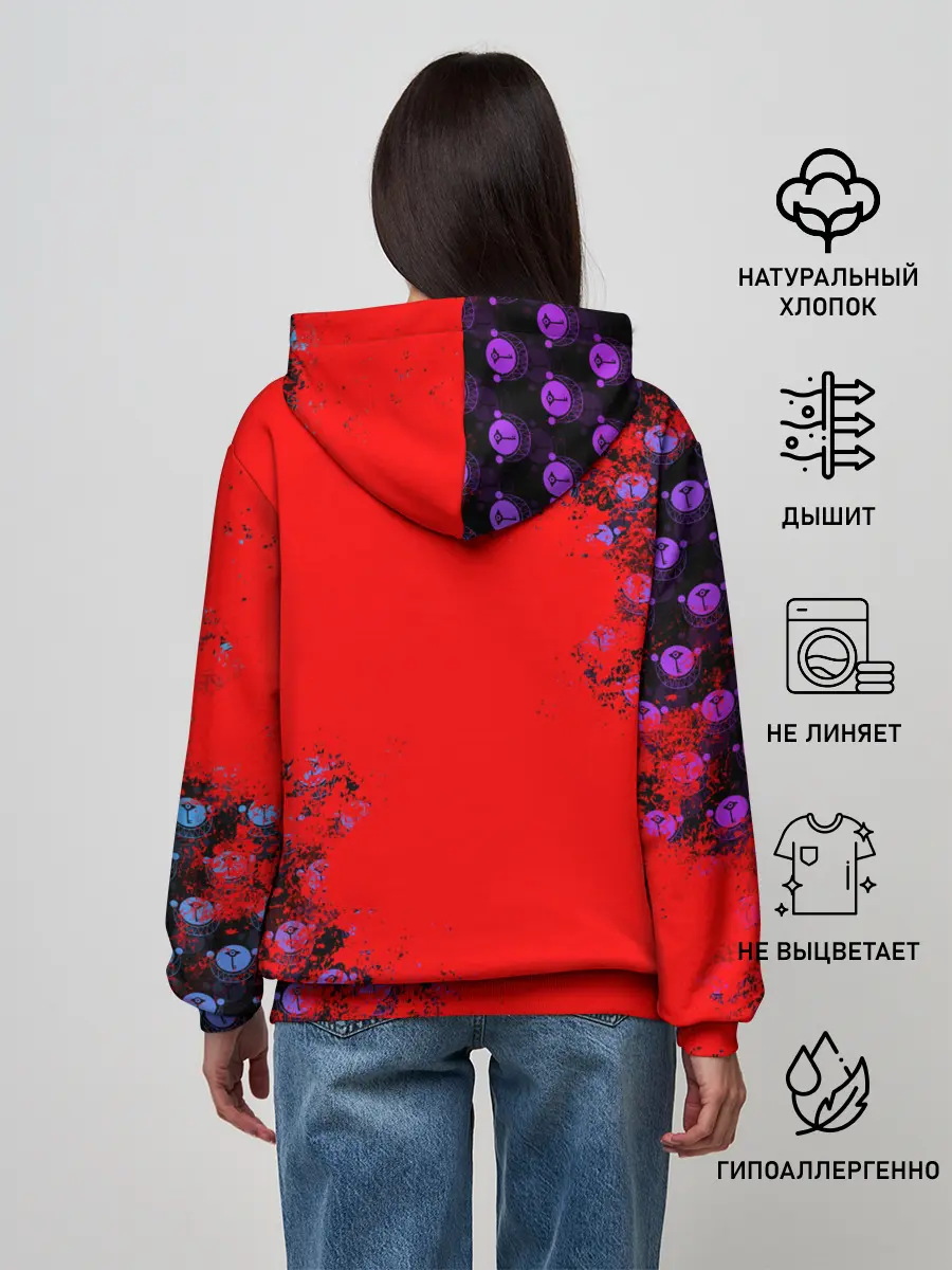 Женское худи / Hazbin Hotel Alastor