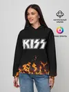 Женское худи / Kiss