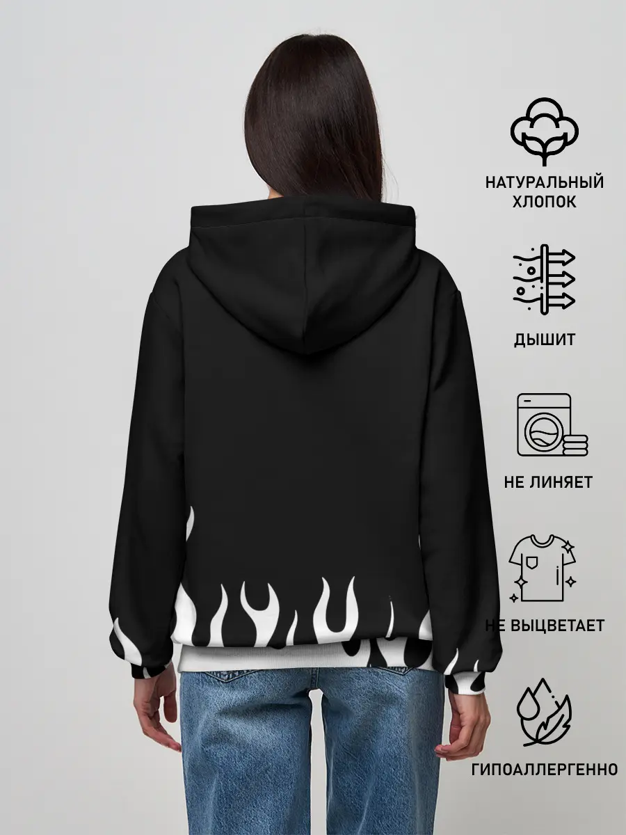 Женское худи / Kiss