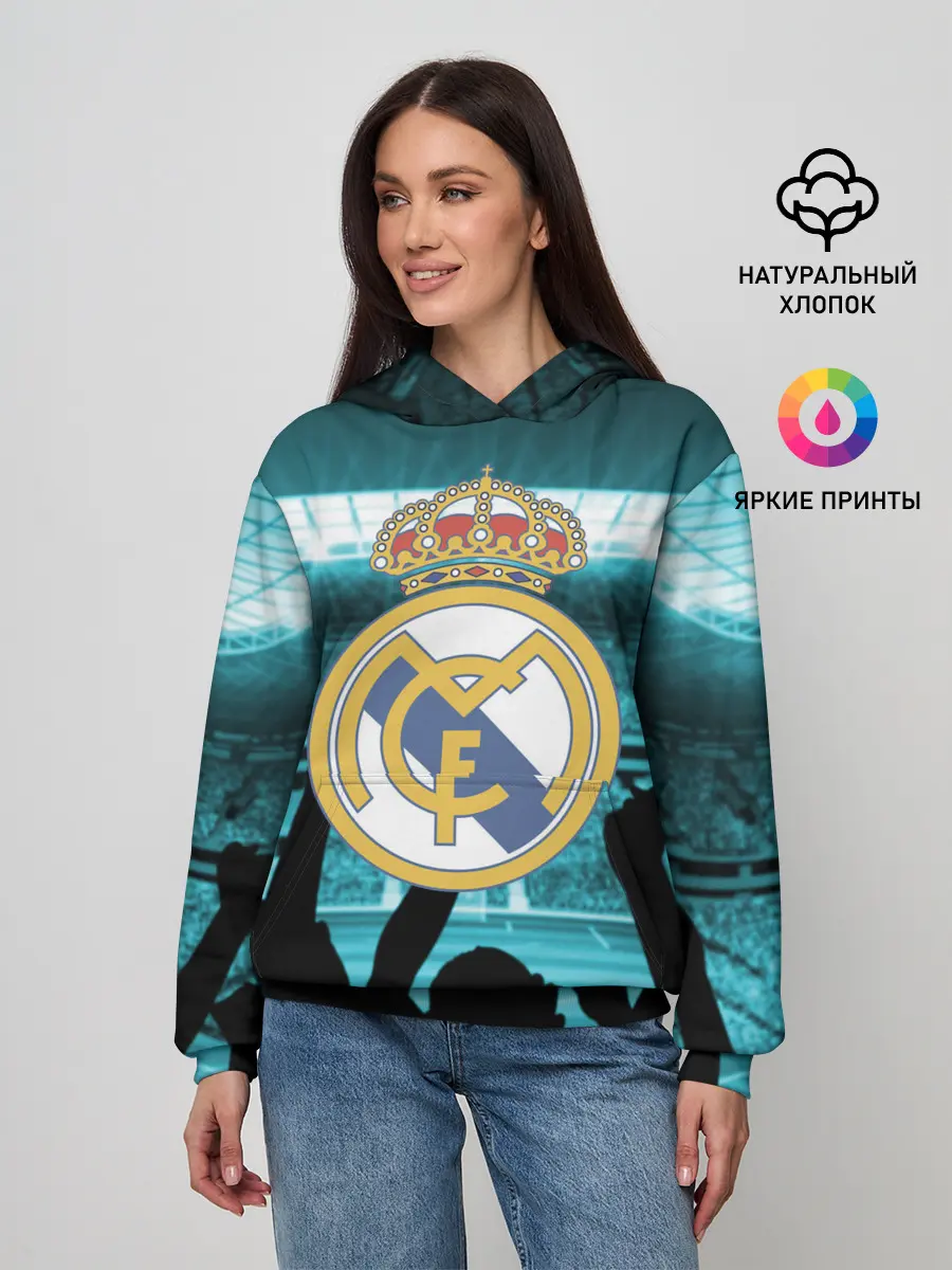 Женское худи / Real Madrid