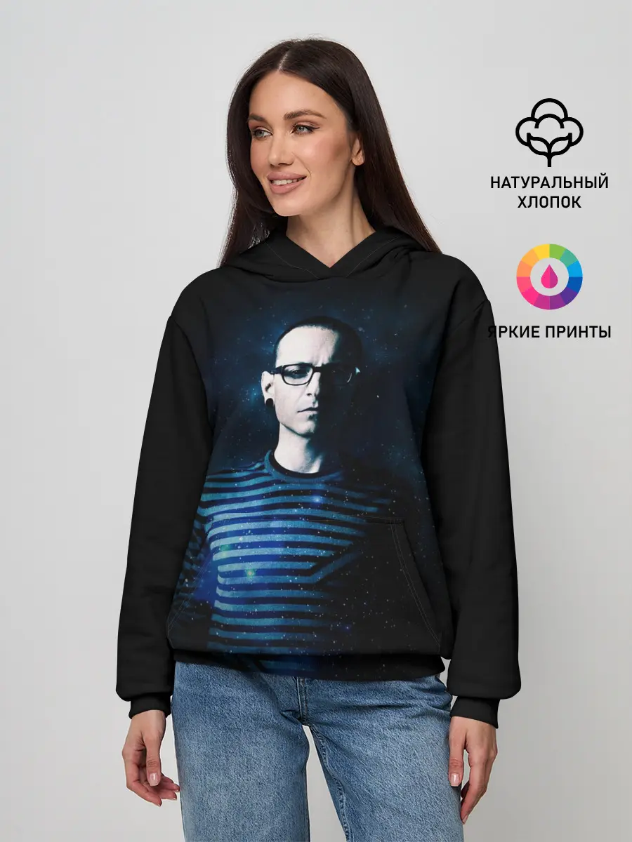 Женское худи / Linkin Park Chester Bennington