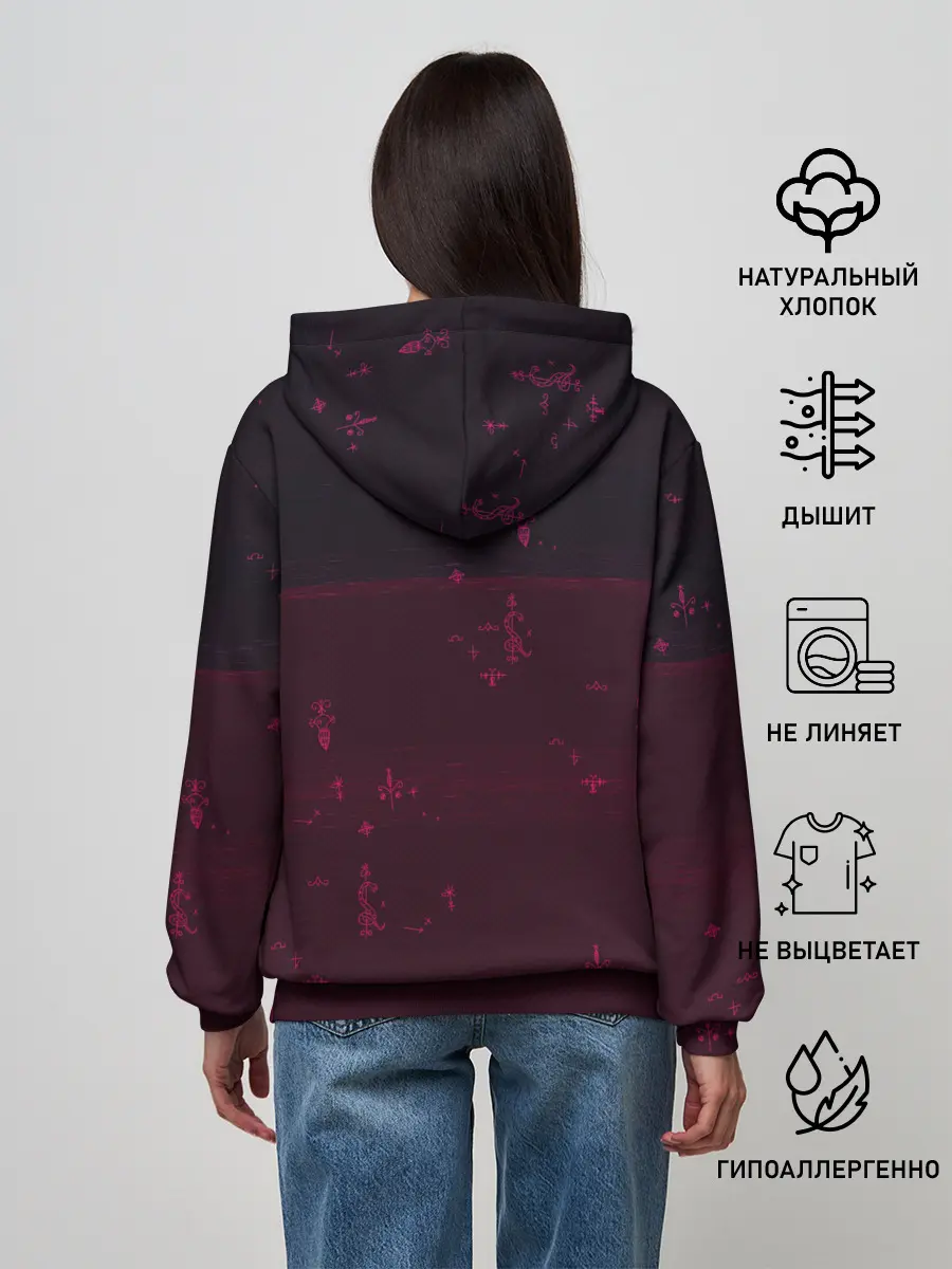 Женское худи / Hazbin Hotel: Alastor