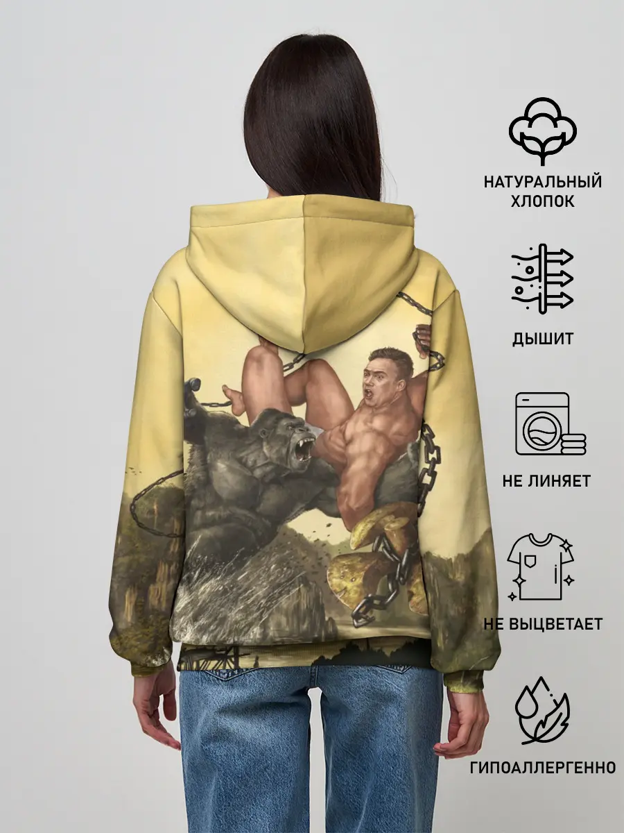 Женское худи / Aniki Fight Art